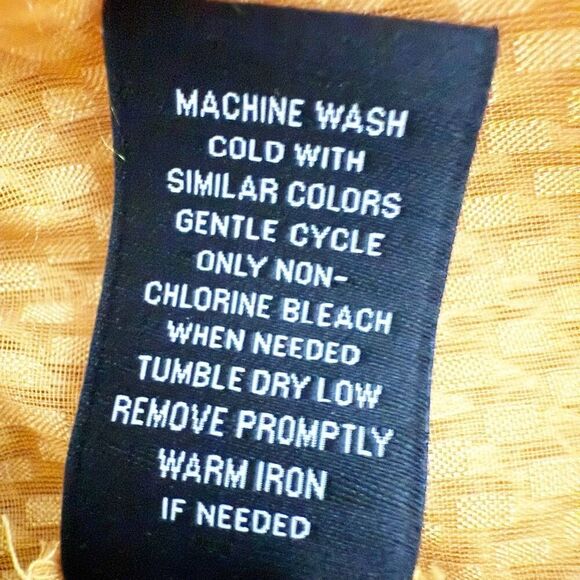 JASON WU x TARGET | Sleeveless Gold Yellow Fuzzy Peplum Top Blouse | Size Medium - Picture 7 of 7